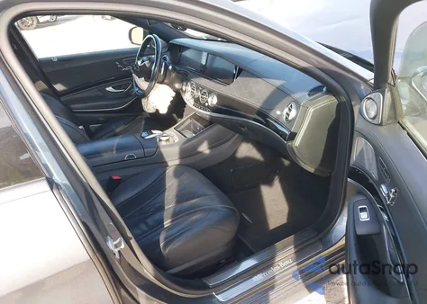 2016 Mercedes-Benz S 550 Plug-In Hybrid z USA, uszkodzony, nr VIN WDDUG6DB7GA234948